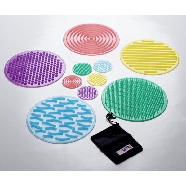 Tickit  TickiT SiliShapes® Sensorische Cirkels Set van 10
