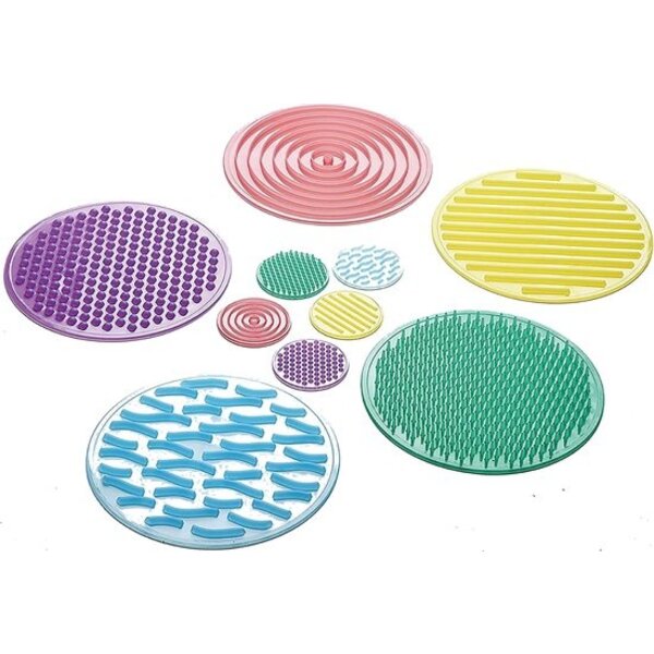 Tickit  TickiT SiliShapes® Sensorische Cirkels Set van 10