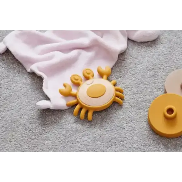 Tickit  Tickit Silisoft Krab Bijtspeelgoed