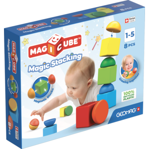 Geomag MagiCube Blocks Recycled Stacking 8 pcs 1+ Jaar