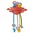 Tickit  Tickit Silisoft Zip Trek Speelgoed Regenboog