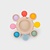 Tickit  Tickit SiliSoft® Pop Bijtring (Regenboog)