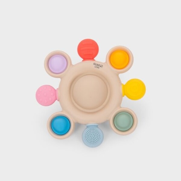 Tickit  Tickit SiliSoft® Pop Bijtring (Regenboog)