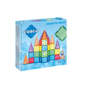 Coblo magnetische stenen 35 stuks glitter