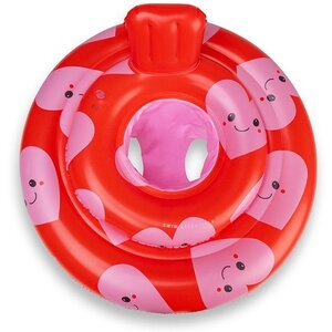 Swim Essentials | Rood/Roze Hartjes Baby Float 0-1 jaar