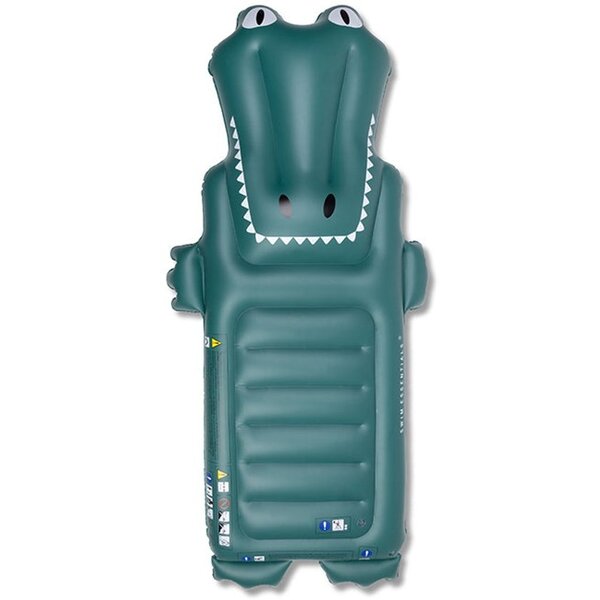 Swimessentials   Swim Essentials | Groene Dier Krokodil Luxe Luchtbed