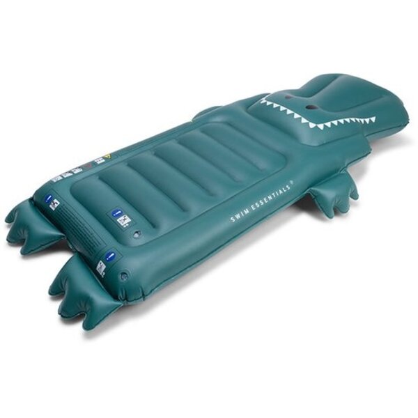 Swimessentials   Swim Essentials | Groene Dier Krokodil Luxe Luchtbed