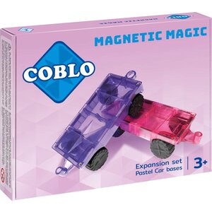 Coblo Auto Uitbreidingsset Onderstellen Pastel 2 stuks