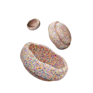 Stapelstein grow Super confetti, original en mini