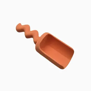Grennn x Little Botanic Label schepje klein waves oranje