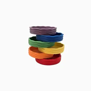 Grennn x Little Botanic Label Waves Regenboogbakjes Set