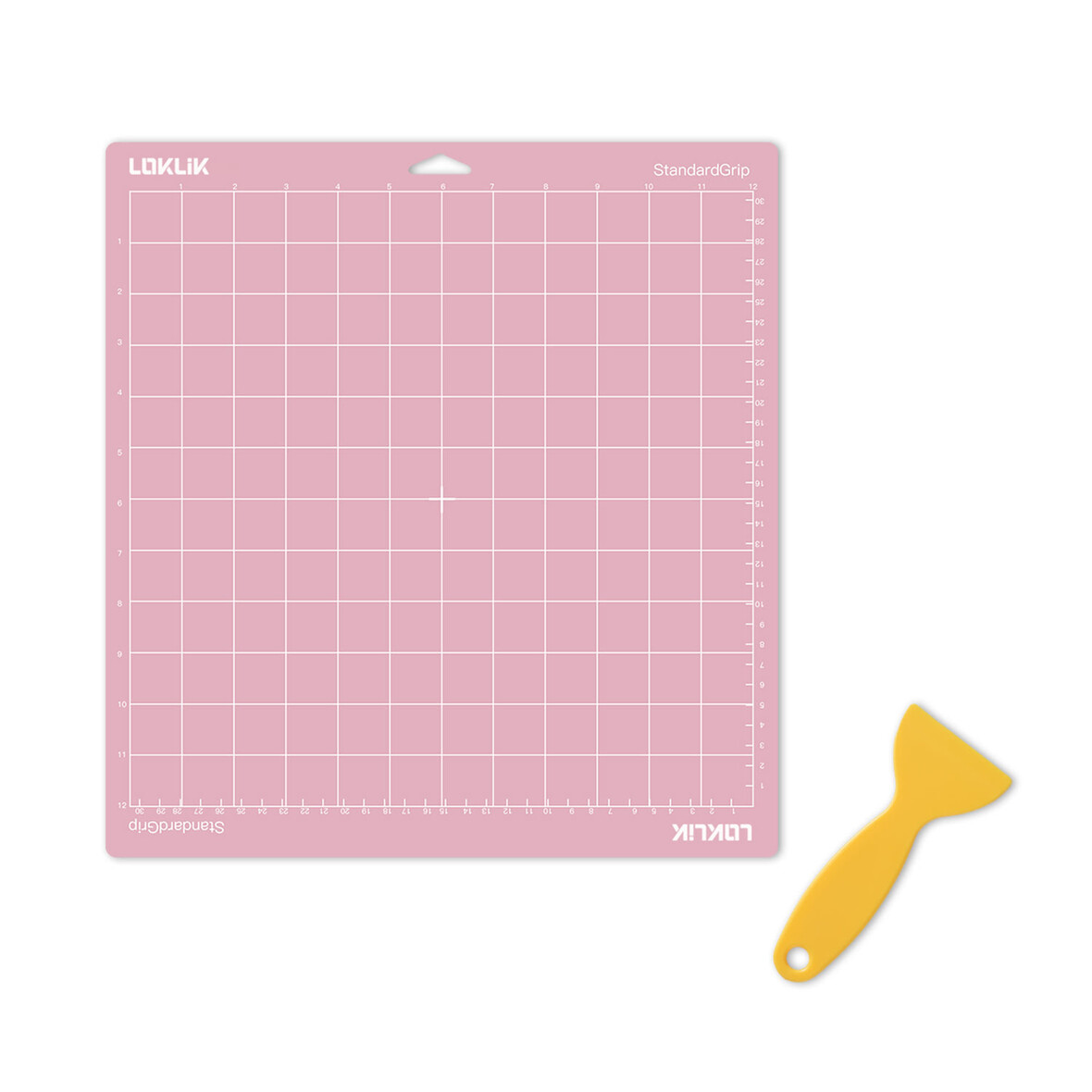 LOKLIK Cutting Mat 3 Pack - Pink Fabric Grip