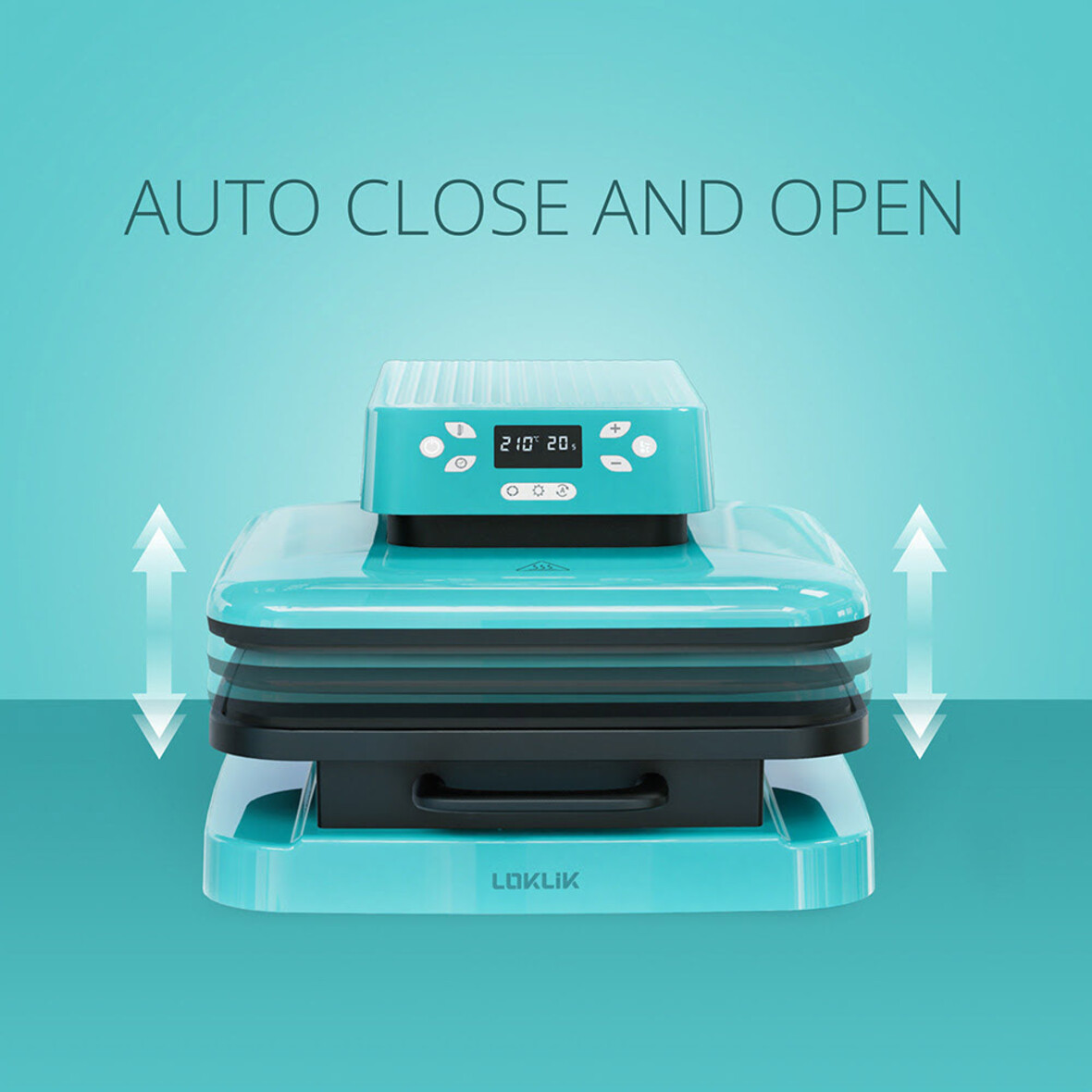 LOKLIK Auto Heat Press - LOKLiK Blue