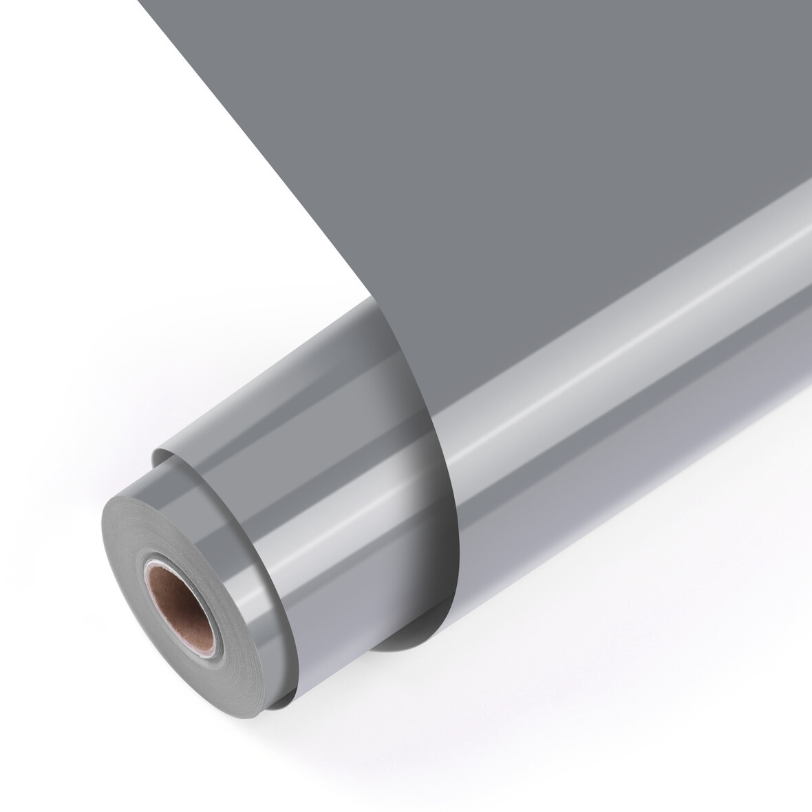 LOKLIK Permanent Adhesive Vinyl Glossy - Silver - 30.5 x 180 cm