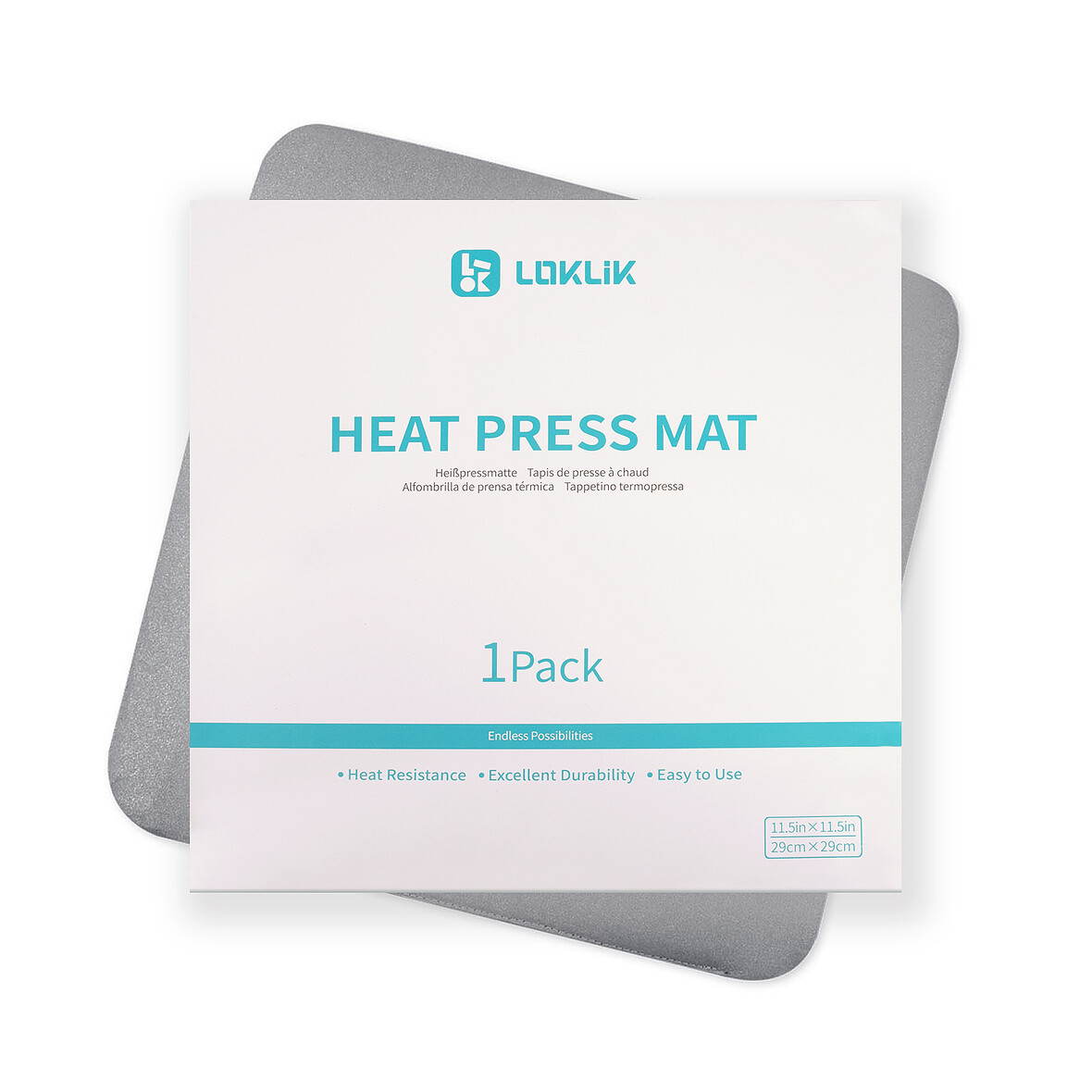 LOKLIK Heat Press Mat 29.21 x 29.21 cm
