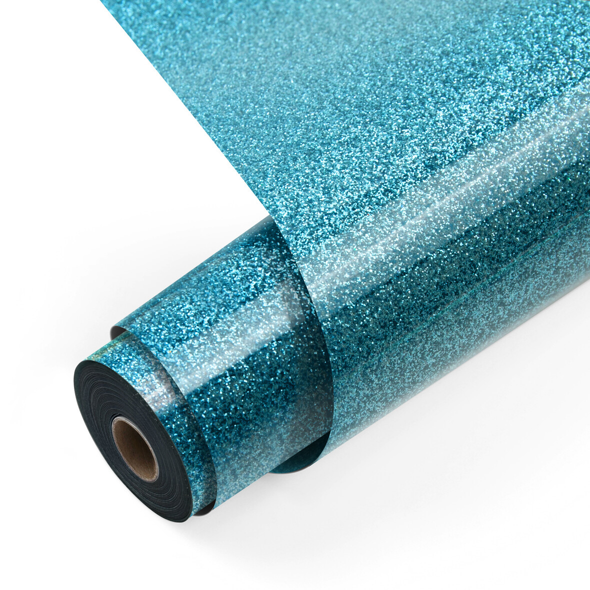 LOKLIK Heat Transfer Vinyl Glitter - Light Blue - 30.5 x 90 cm