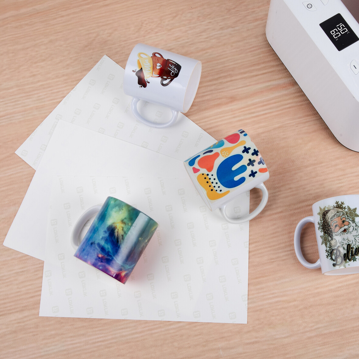 LOKLIK Starter Pack for Auto Tumbler Heat Press