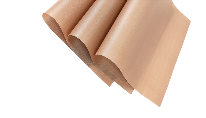 Three teflon sheets folded over.