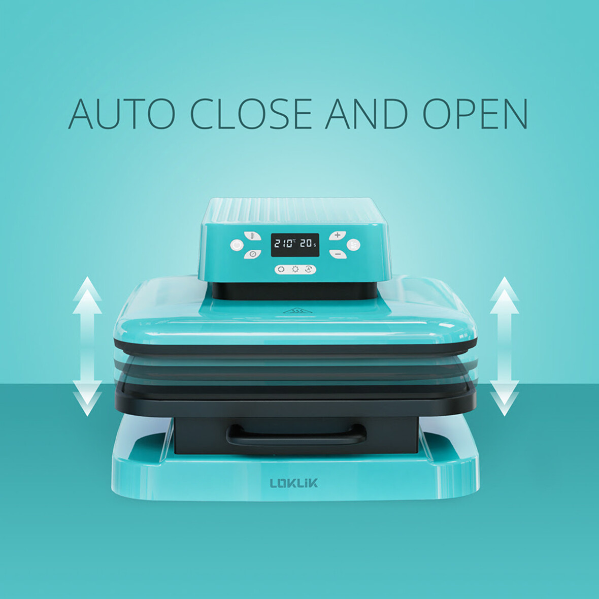 LOKLIK Auto Heat Press - LOKLiK Blue