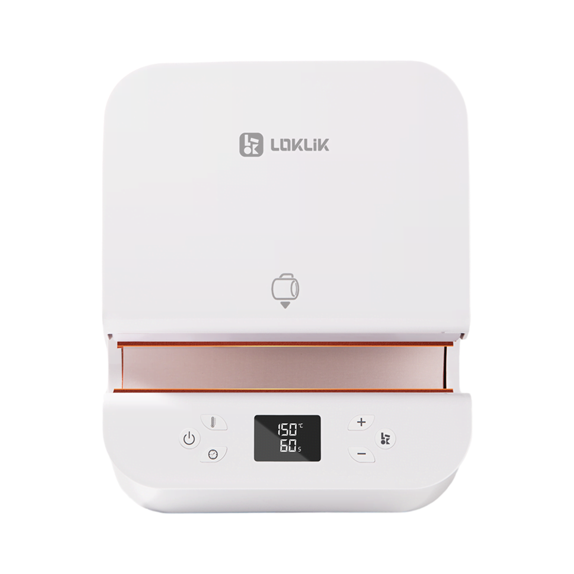LOKLIK Auto Tumbler Heat Press - LOKLiK White