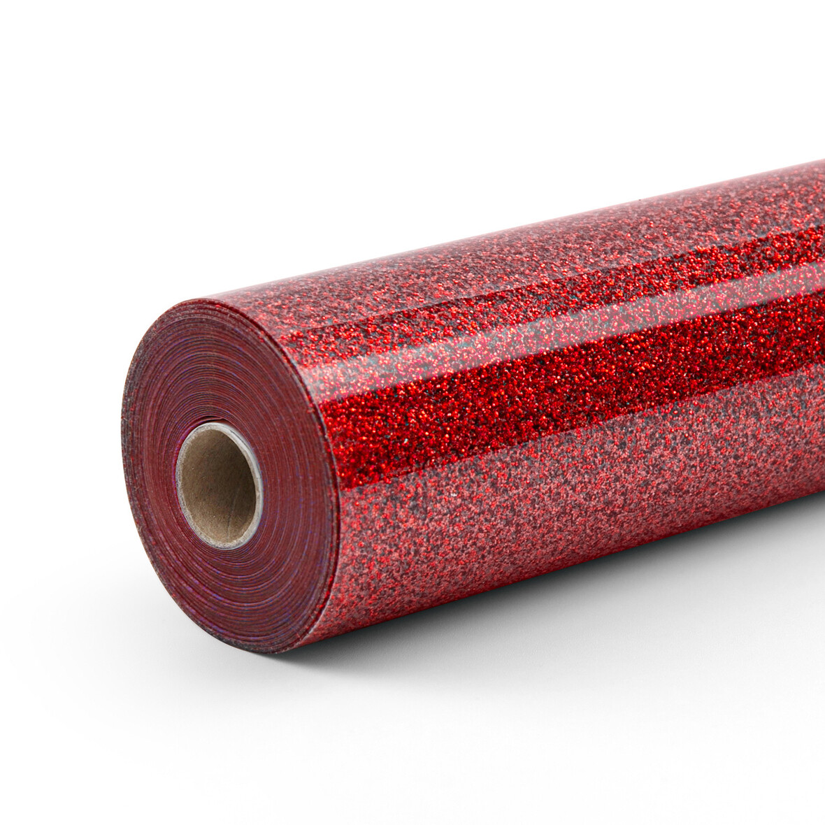 LOKLIK Heat Transfer Vinyl Glitter - Red - 30.5 x 90 cm