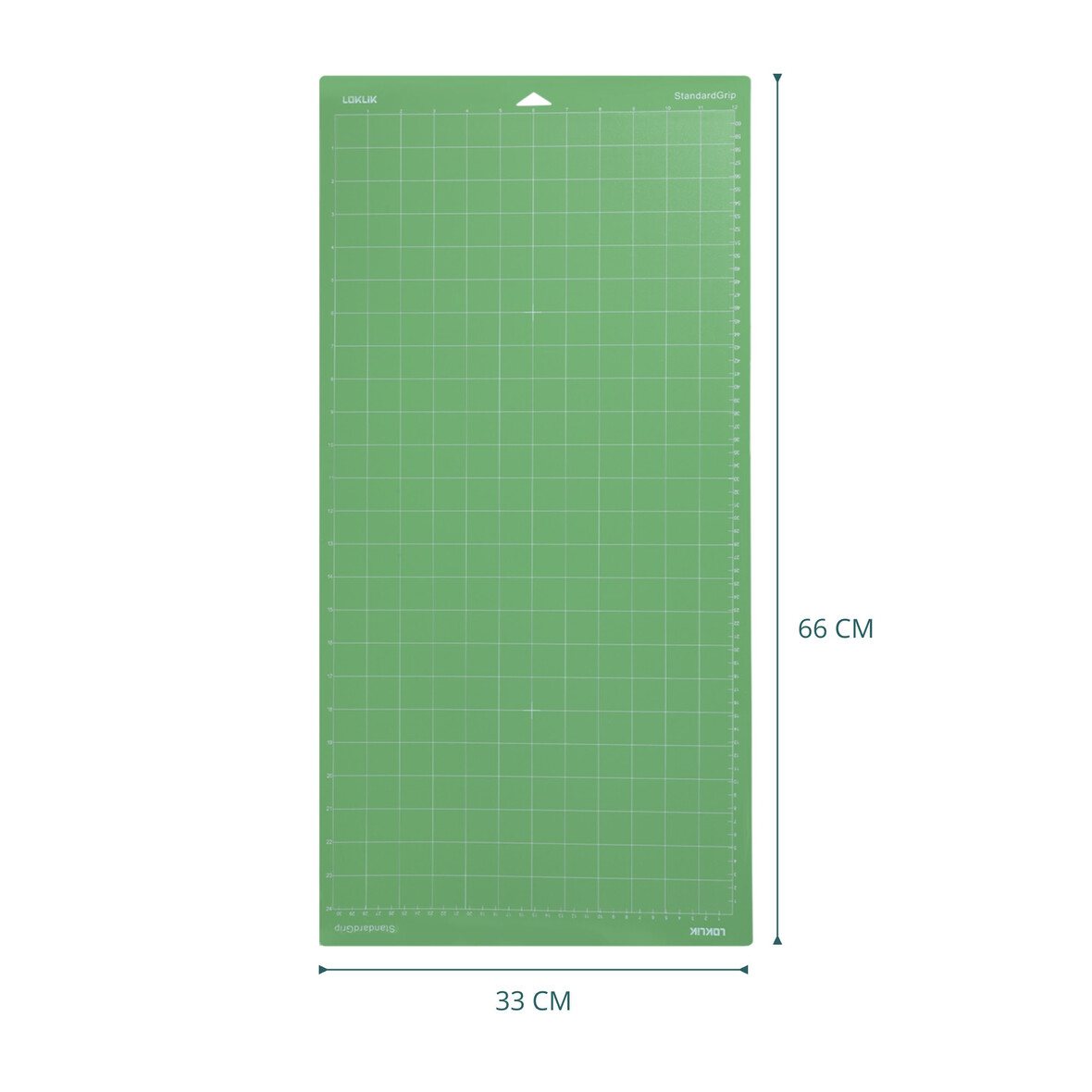 LOKLIK Cutting Mat 3 Pack - Green Standard Grip 30.5 x 61cm