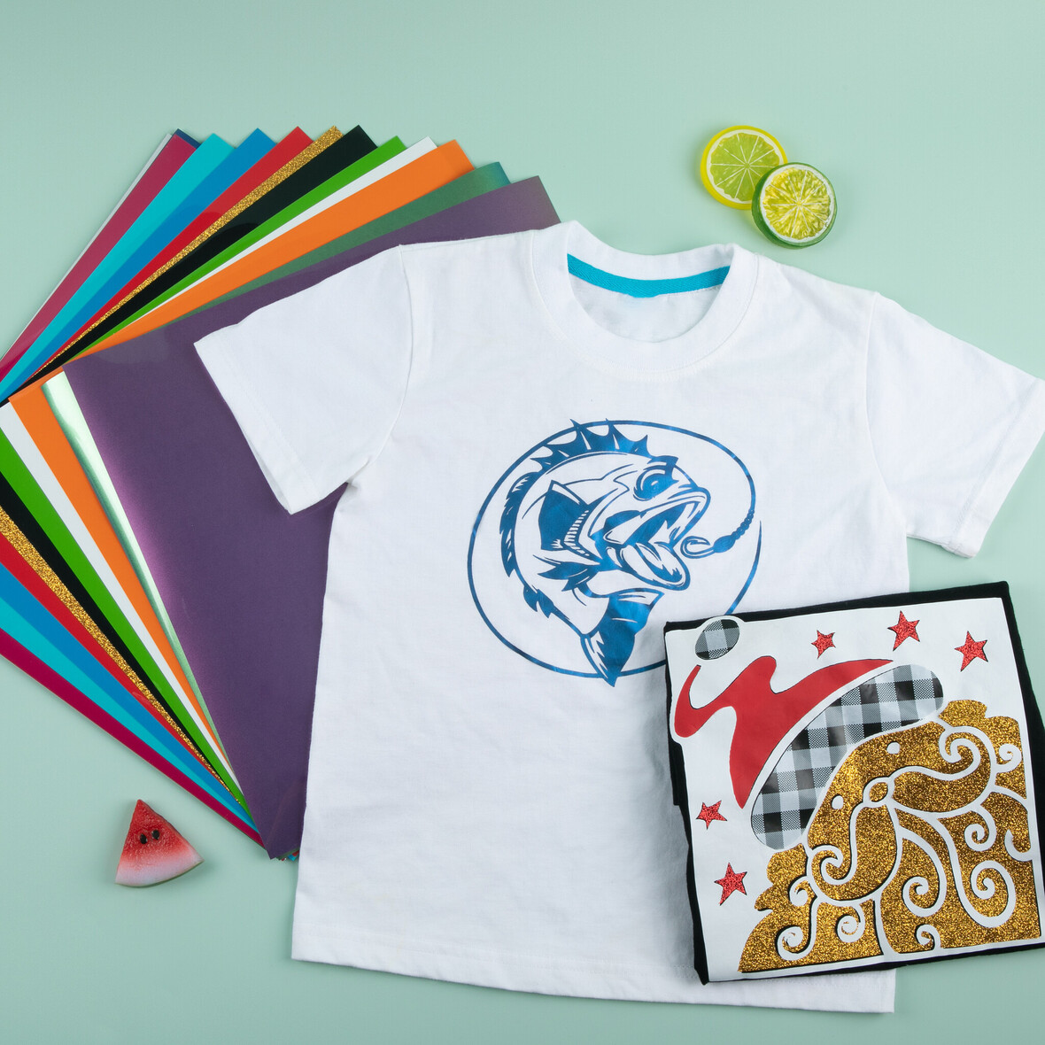 LOKLIK Heat Transfer Vinyl material bundle (A4)