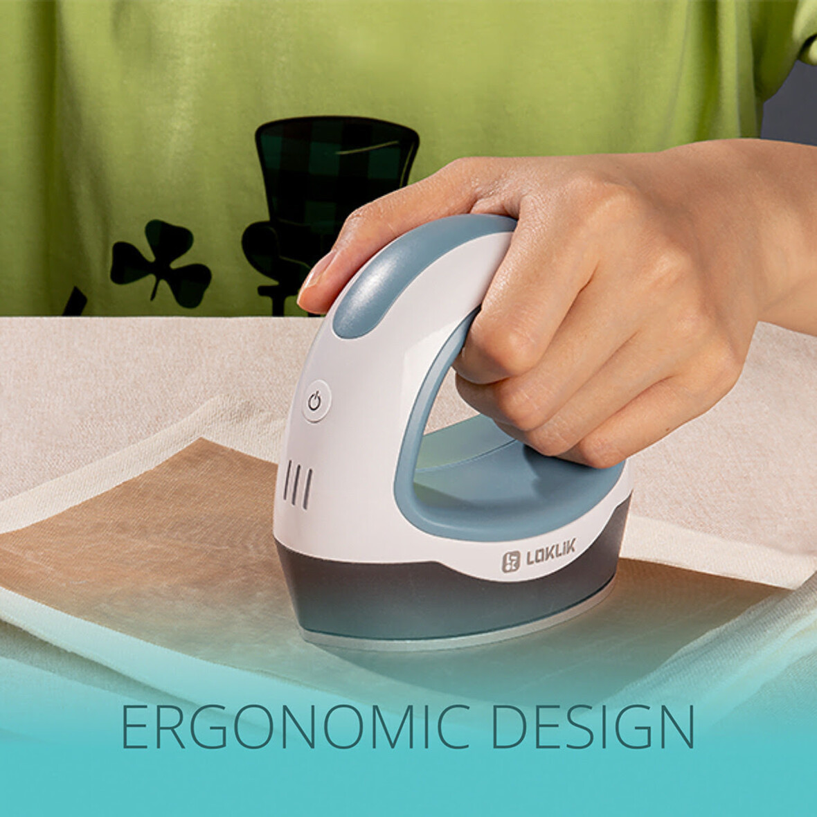 LOKLIK Mini Heat Press - Denim Blue