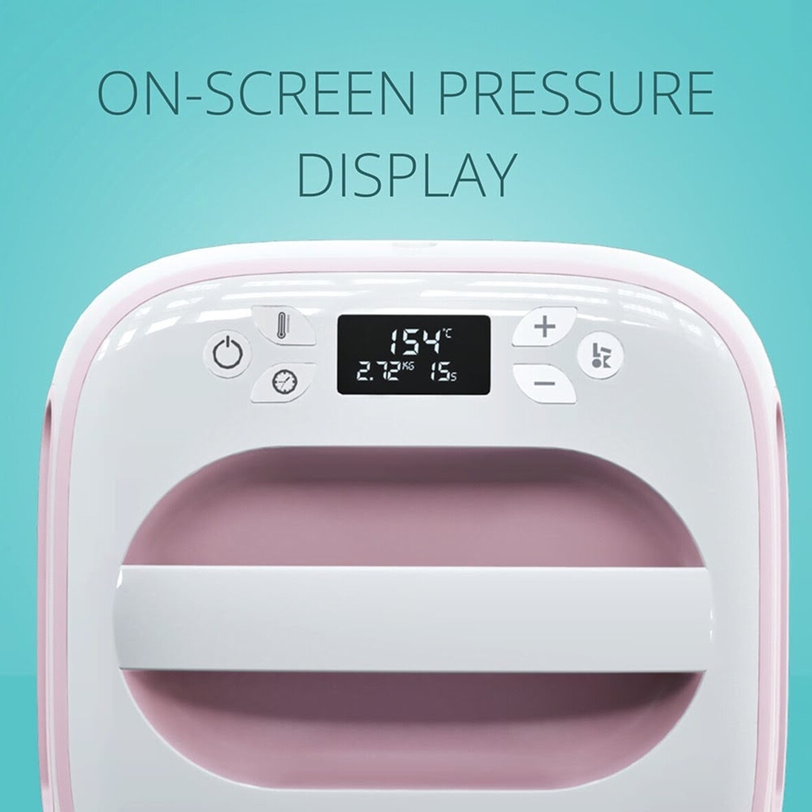 LOKLIK Easy Heat Press - Romance Pink