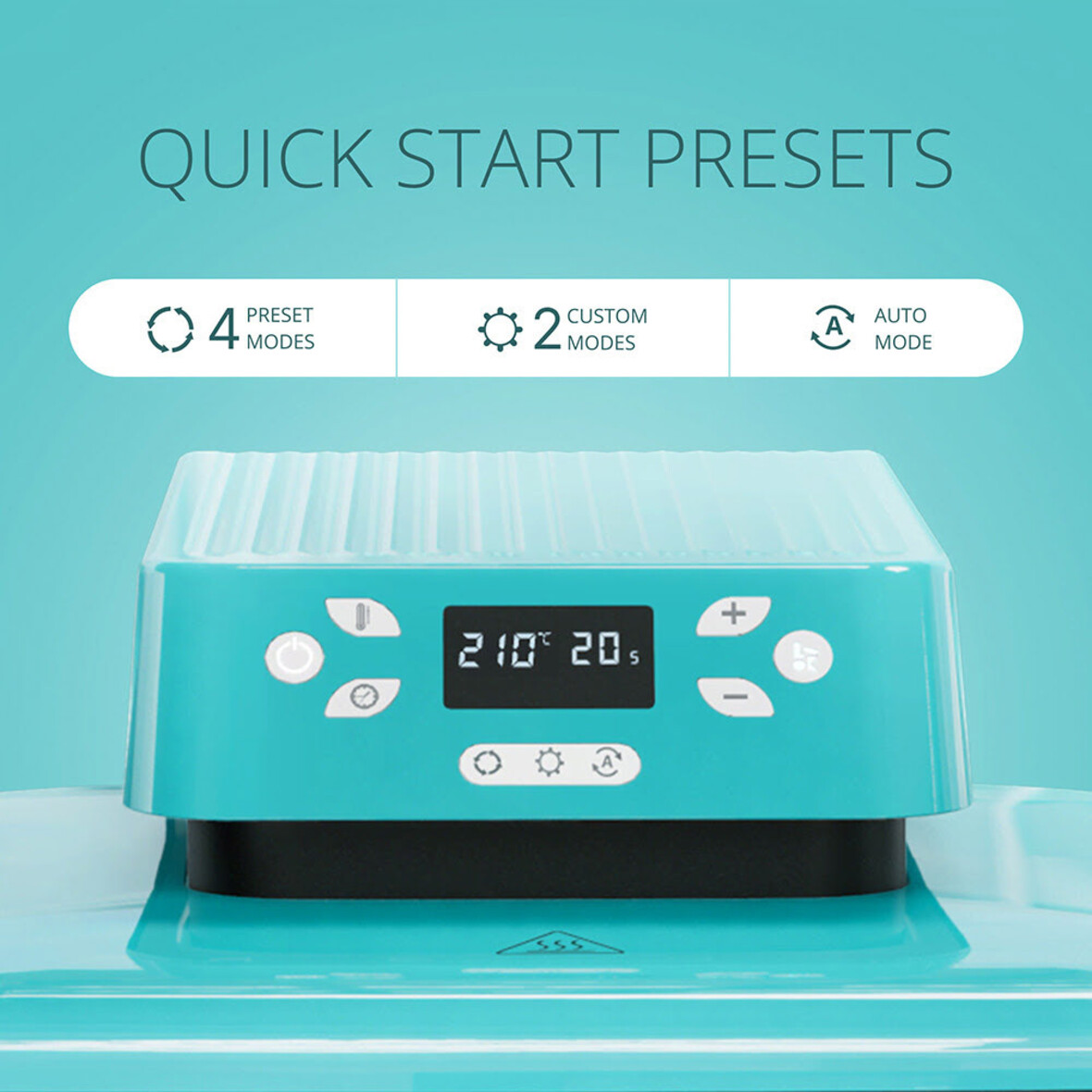 LOKLIK Auto Heat Press - LOKLiK Blue