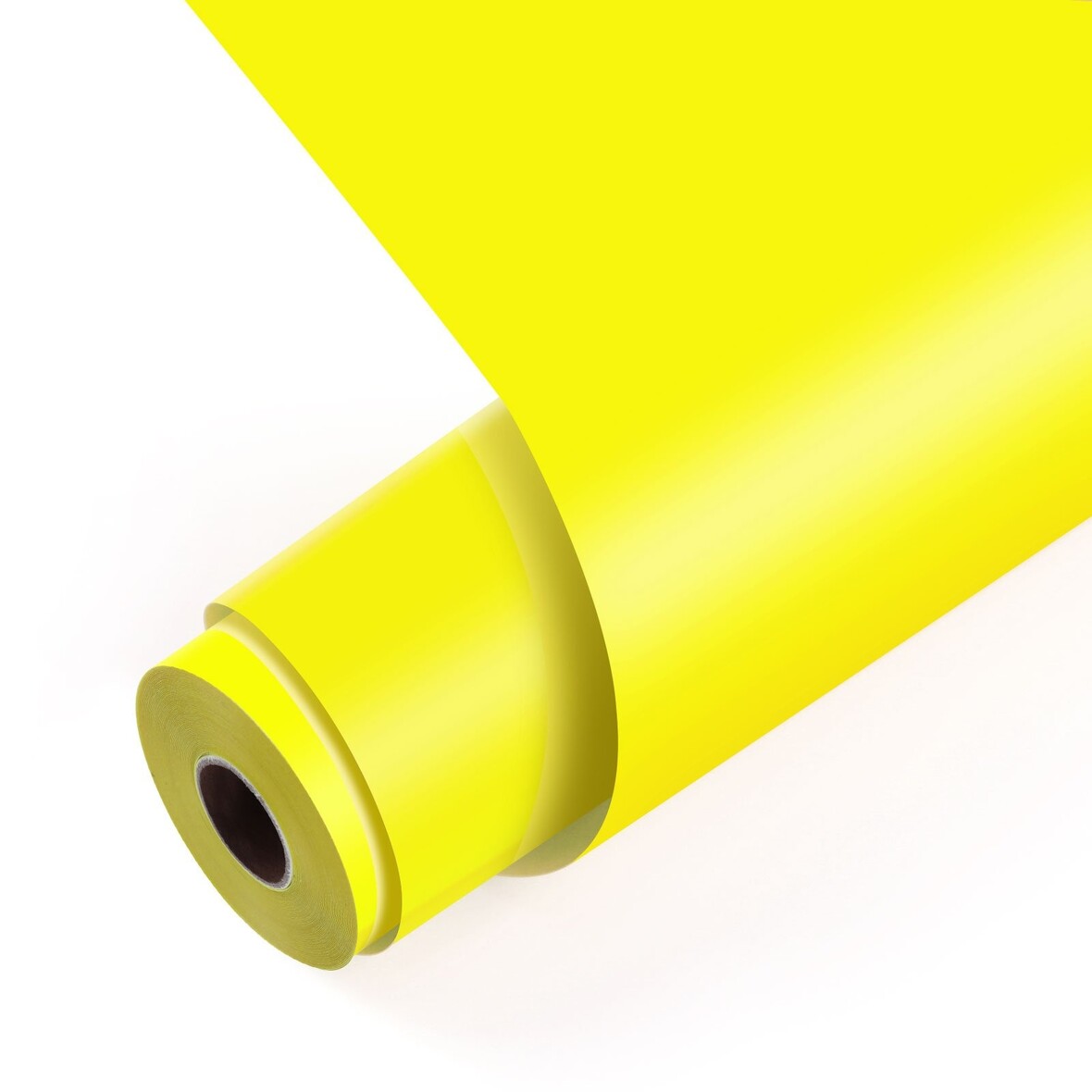 LOKLIK Permanent Adhesive Vinyl Matte - Lemon Yellow - 30.5 x 180 cm