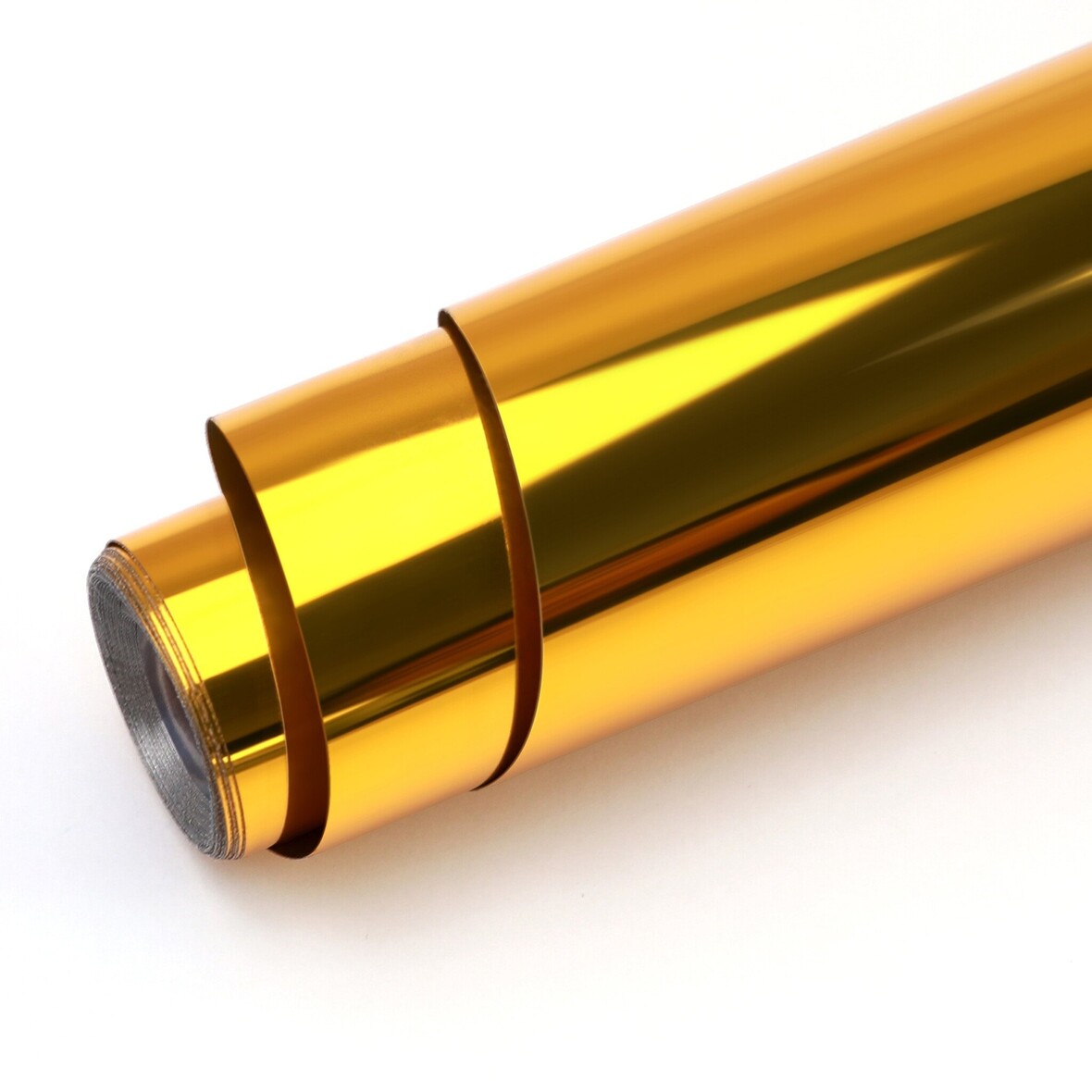 LOKLIK Permanent Adhesive Vinyl Mirror Metallic - Gold - 30.5 x 180 cm