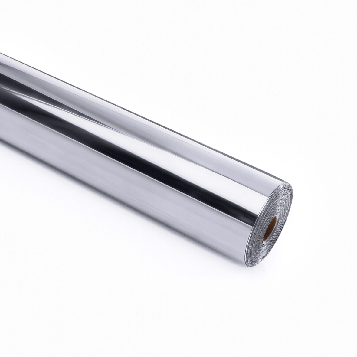 LOKLIK Permanent Adhesive Vinyl Mirror Metallic - Silver - 30.5 x 180 cm