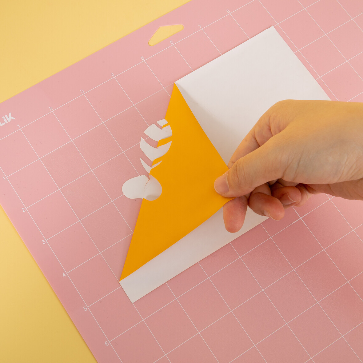 LOKLIK Cutting Mat 3 Pack - Pink Fabric Grip