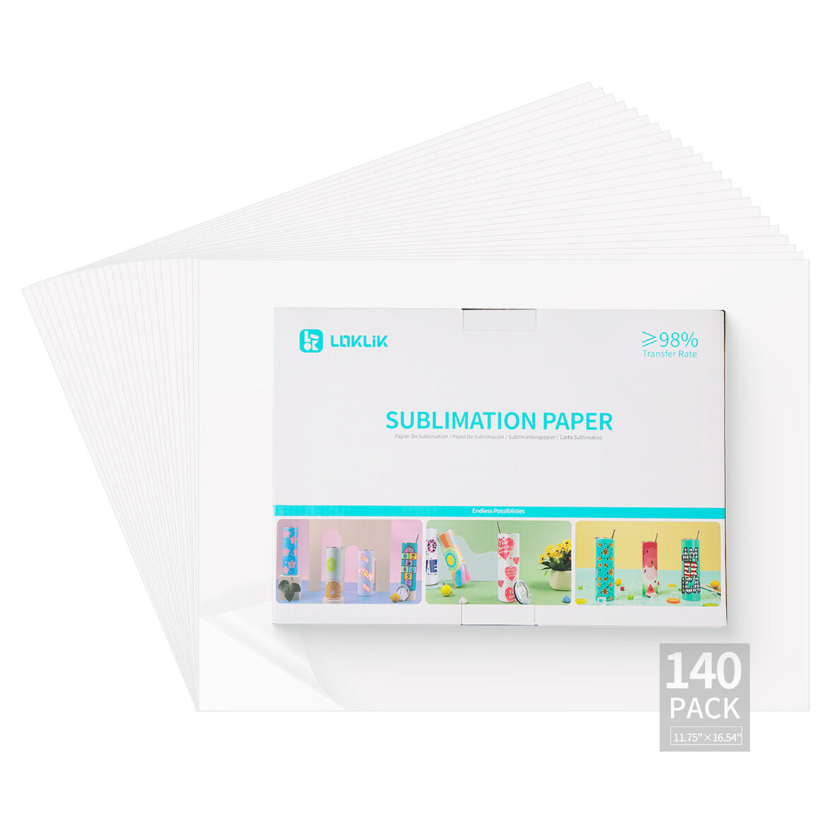 LOKLIK Sublimation Paper A3 - 140 Pack