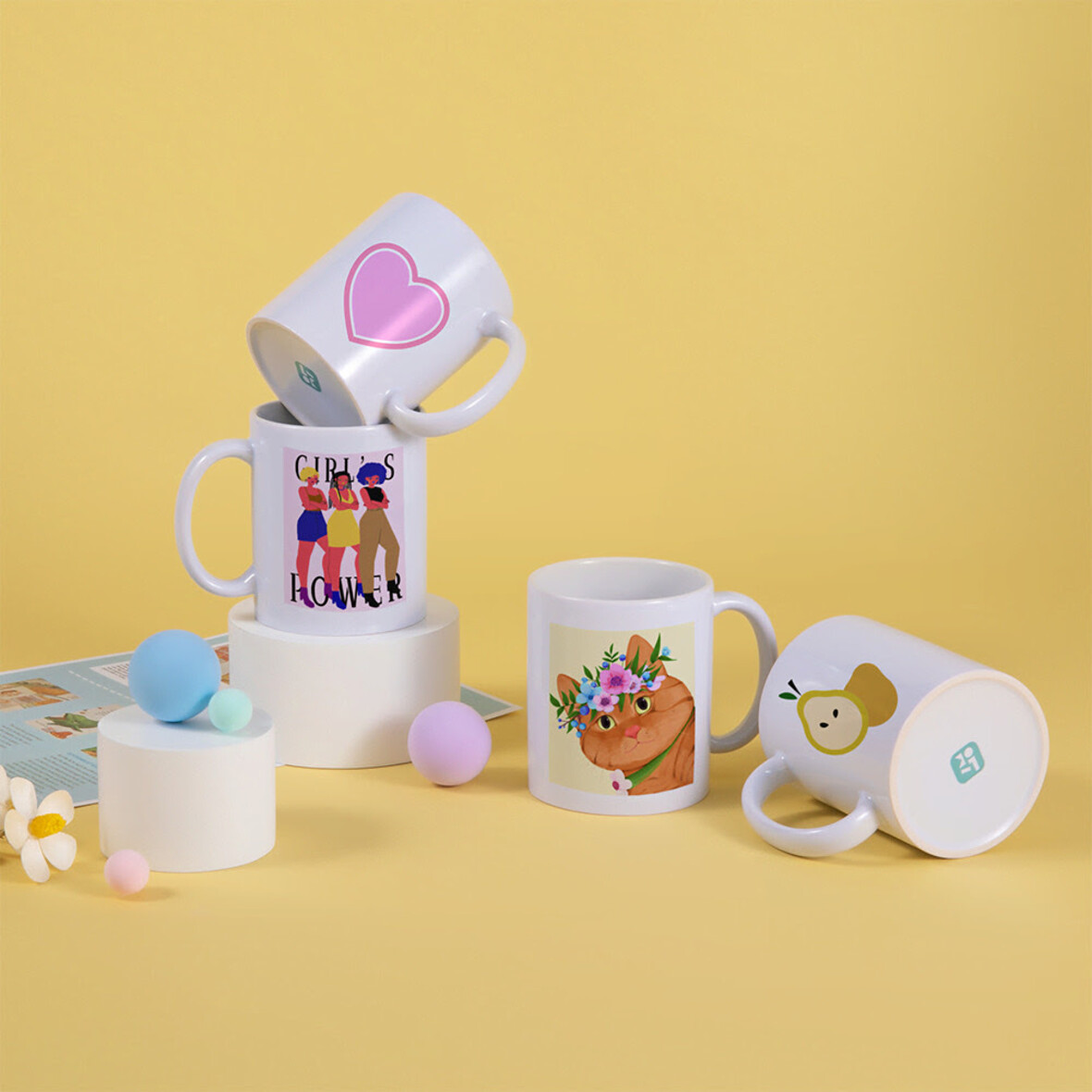 LOKLIK Auto Tumbler Heat Press - LOKLiK White