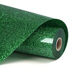LOKLIK Heat Transfer Vinyl Glitter - Green - 30.5 x 90 cm