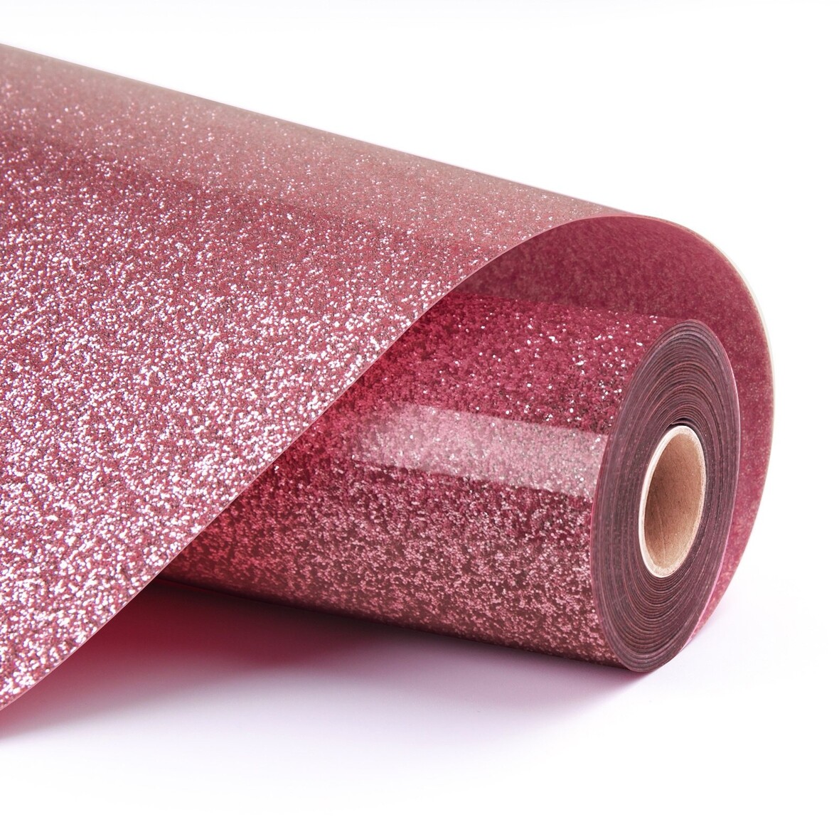 LOKLIK Heat Transfer Vinyl Glitter - Pink - 30.5 x 90 cm