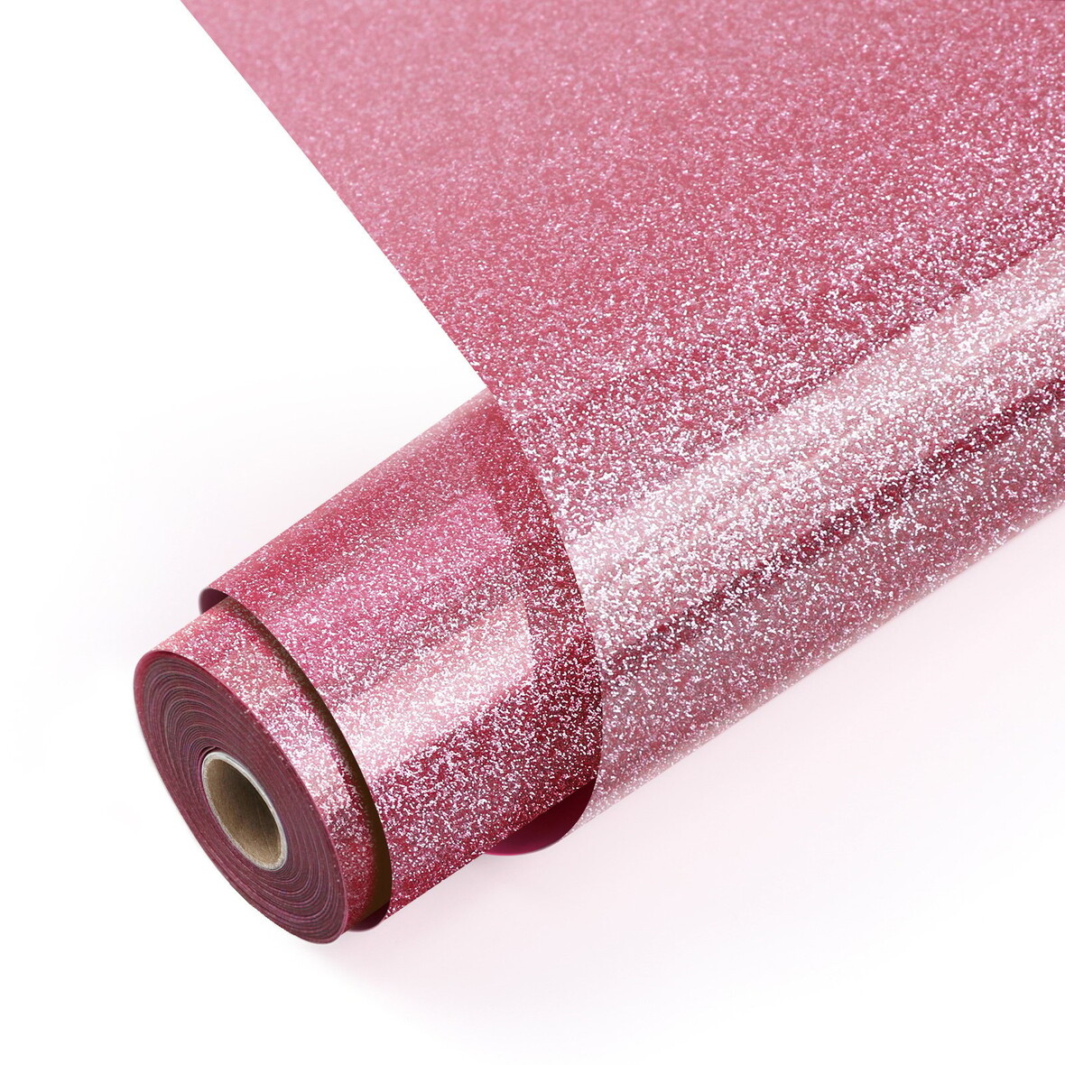LOKLIK Heat Transfer Vinyl Glitter - Pink - 30.5 x 90 cm