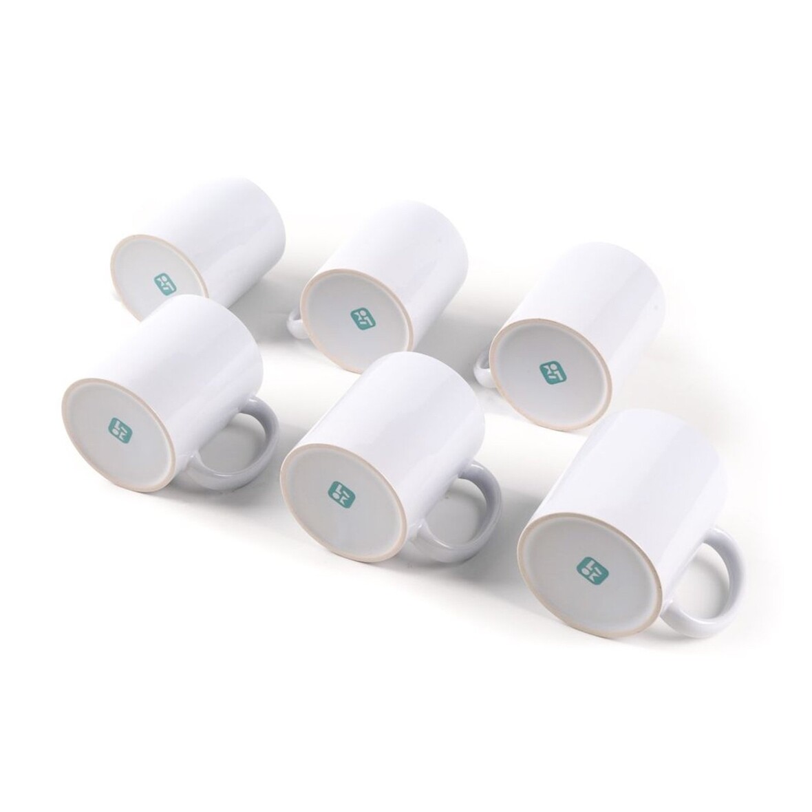 LOKLIK Sublimation Mugs - Blank - 325 ml - 6 pack