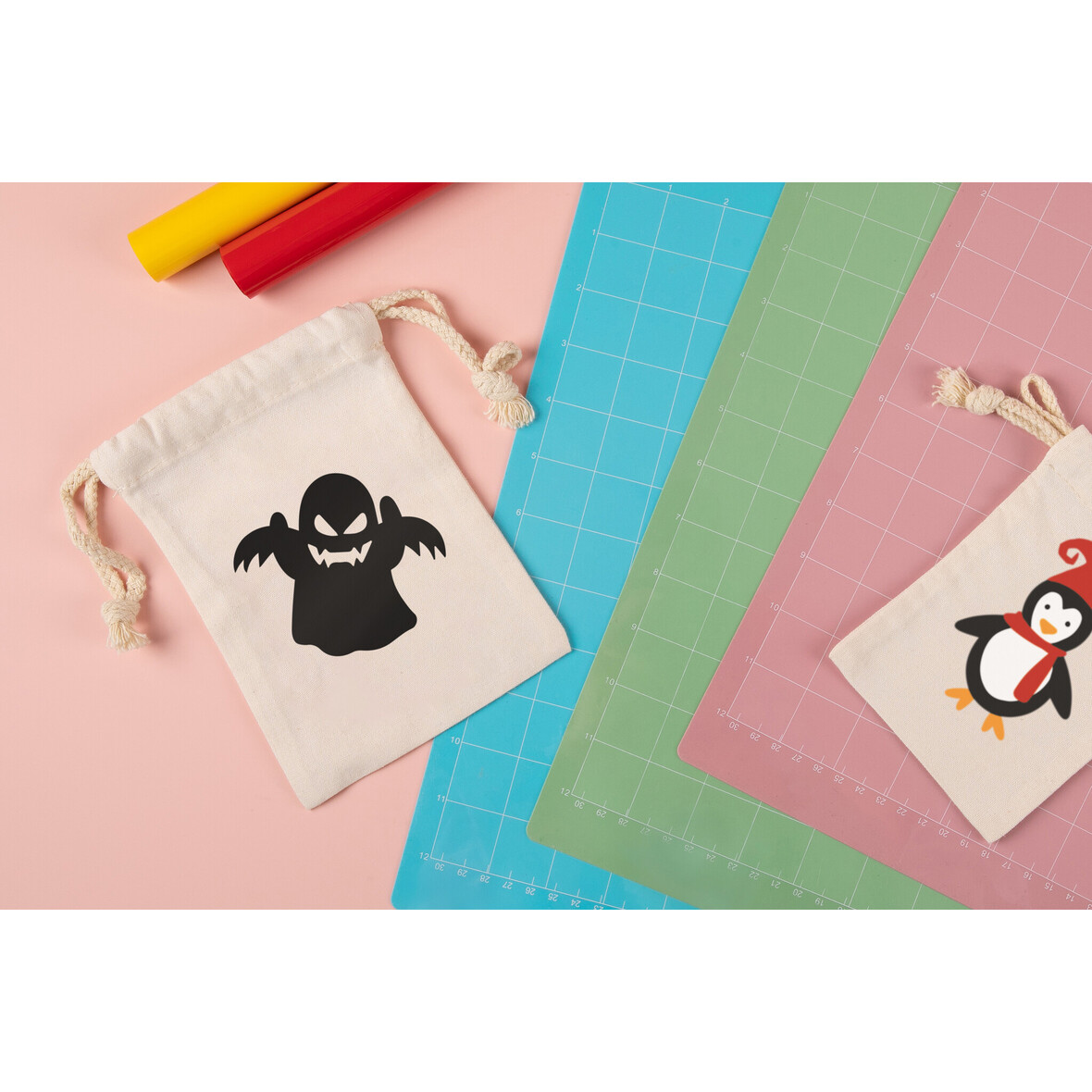 LOKLIK Heat Transfer Vinyl Basic - Orange - 30.5 x 180 cm