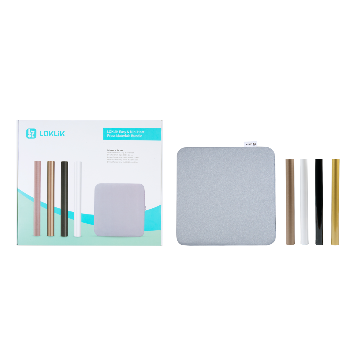 LOKLIK Starter Pack for Mini & Easy Heat Press