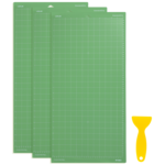 LOKLIK Cutting Mat 3 Pack - Green Standard Grip 30.5 x 61cm