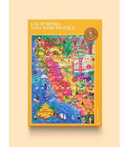 Water & Wines Puzzel California