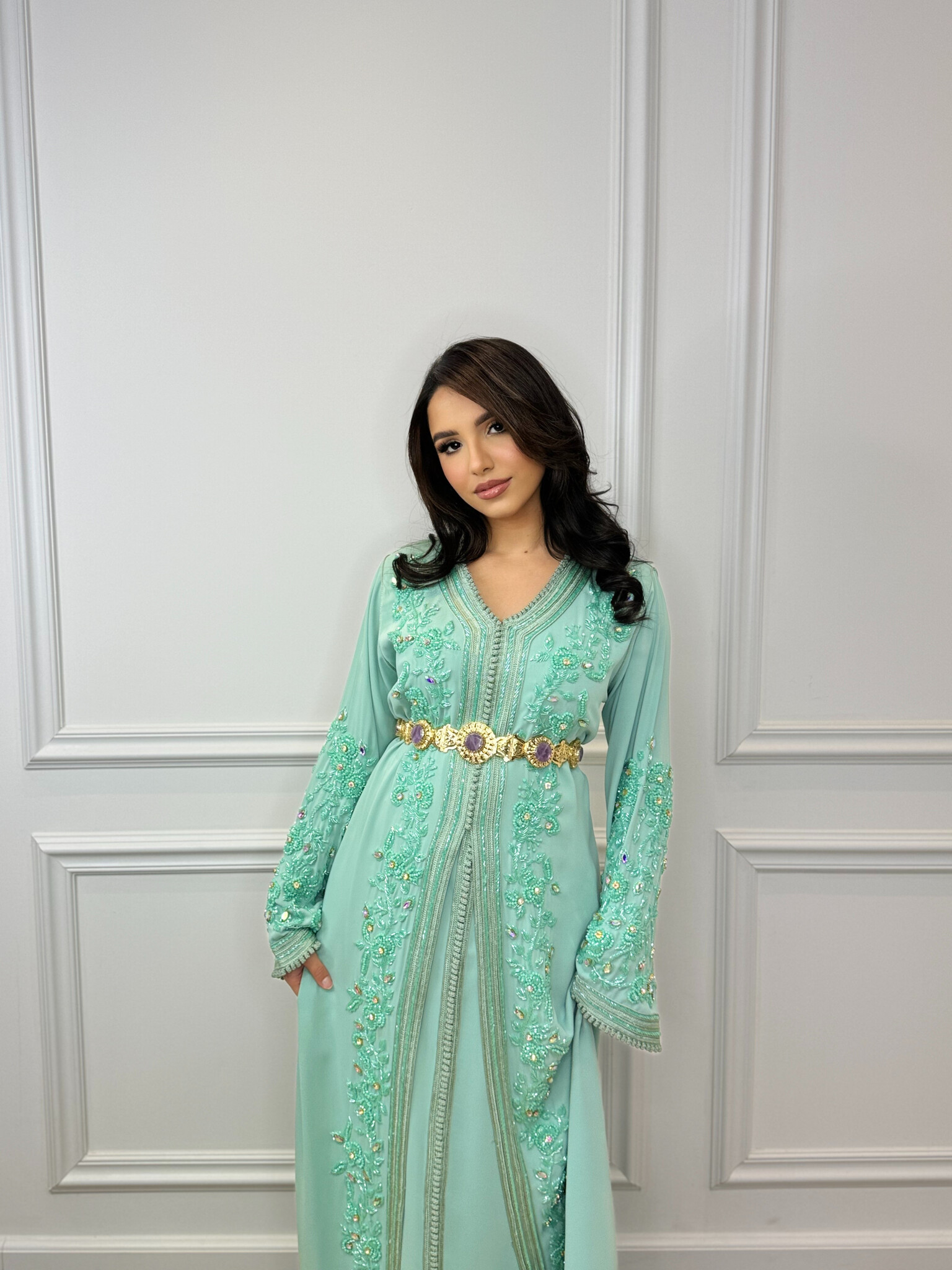 Takshita Takshita Hayat Mint Green