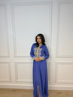 Djelleba Saloua Blauw