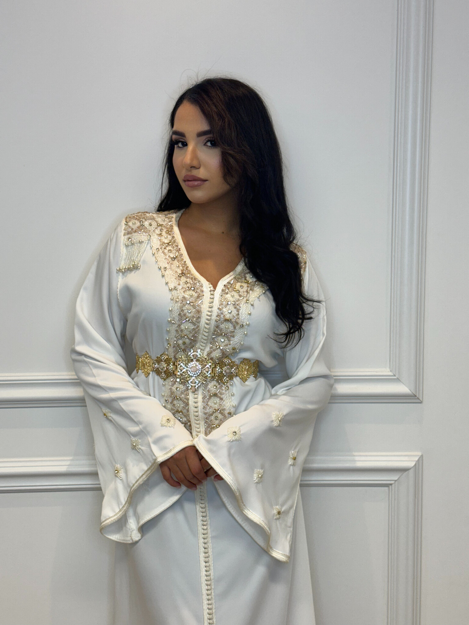 kaftan Kaftan Mounia Wit