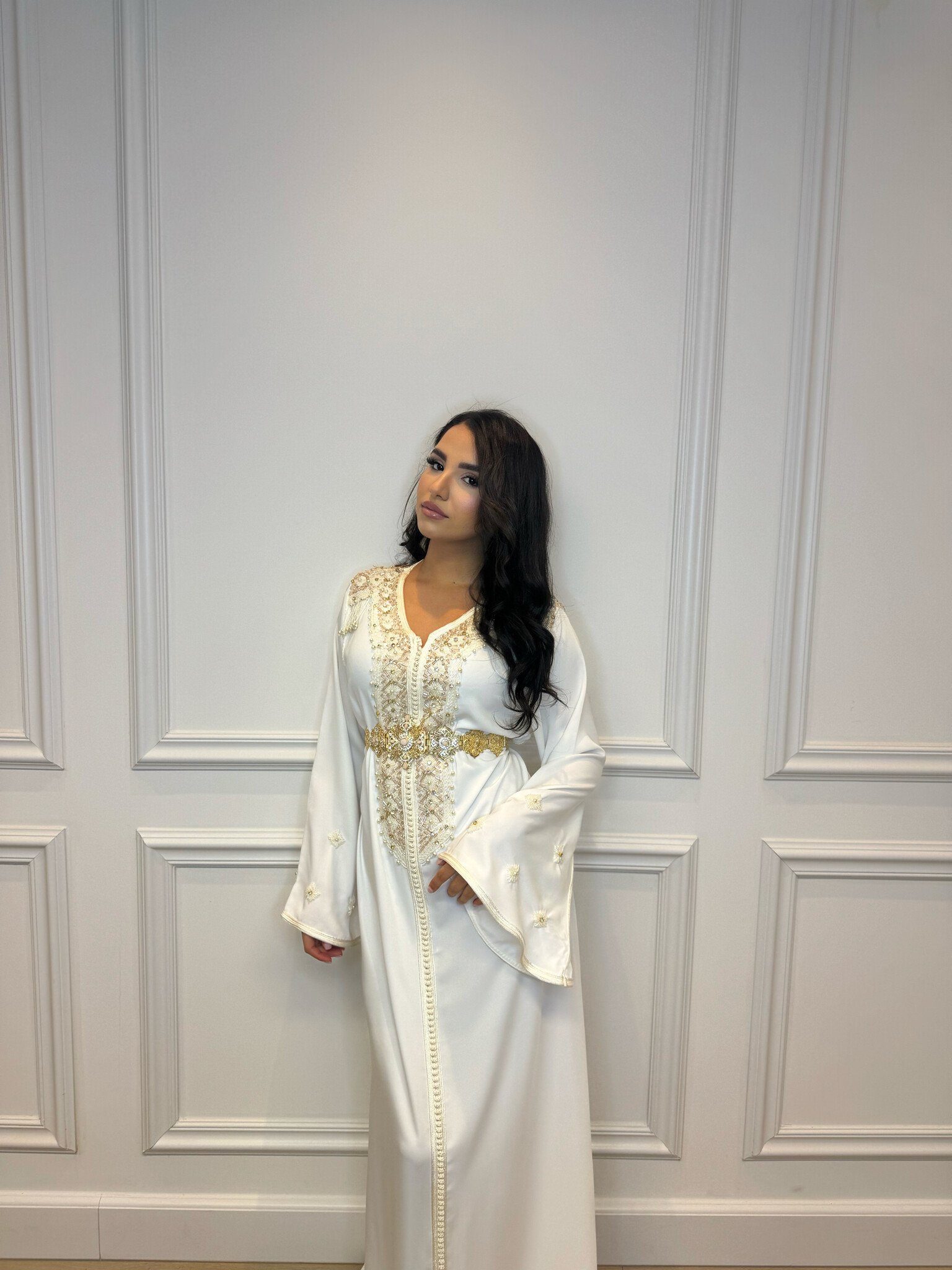 kaftan Kaftan Mounia Wit