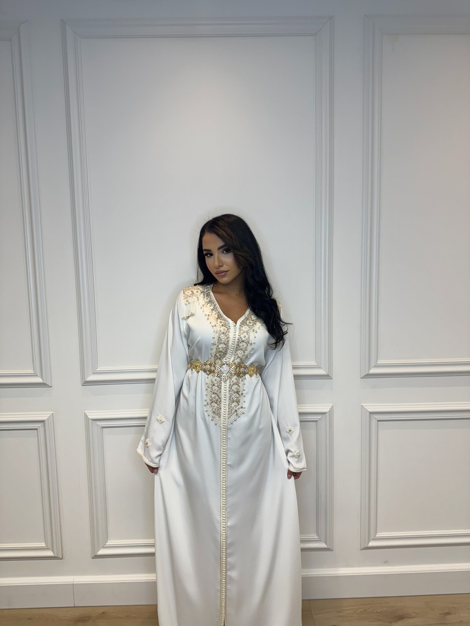 kaftan Kaftan Mounia Wit