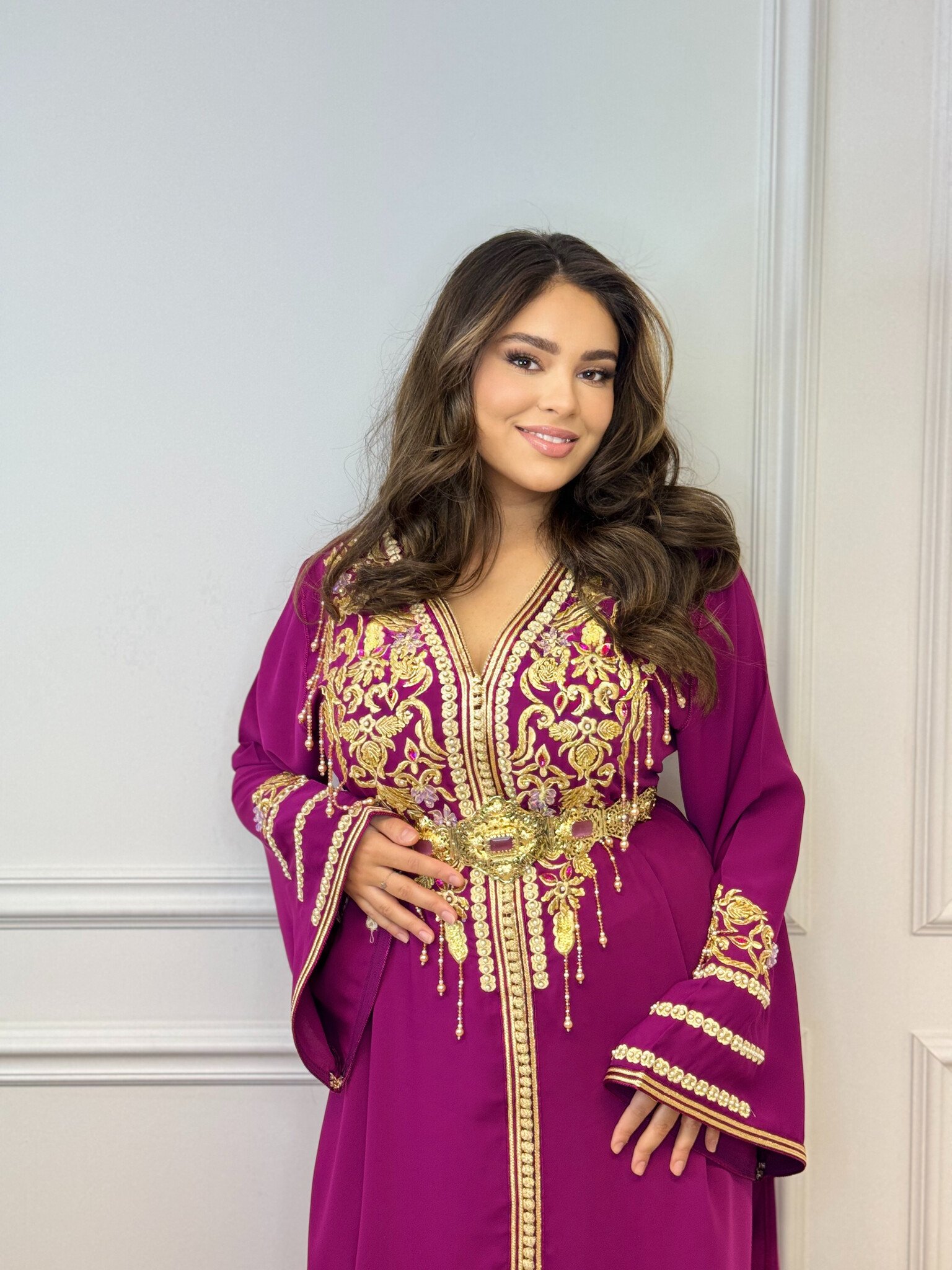 kaftan Kaftan Safa Purple